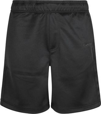 Lanvin Tracksuit Shorts - Heren - Korte Broeken - Zwart - L - Katoen - Korte Broeken