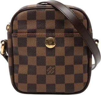 Louis Vuitton Pre-owned The Rift Crossbody Bag - Dames - Vintage Schoudertas - Bruin - ONE Size - Leer - Vintage