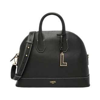 Lancel Belleville M Tas - Dames - Tassen - Zwart - Maat: ONE Size Leer