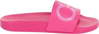 Ferragamo Groovy Dual Gancini Slides