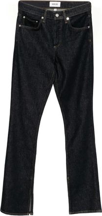 A Gold E Jeans met split - Blauw