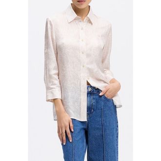 Robert Graham Hadley Woven Shirt in White at Nordstrom Rack, Size X-Small