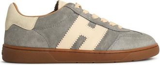 Hogan Cool Grey Suede Sneakers