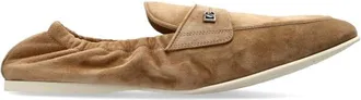 Dolce & Gabbana Schoenen, Heren, Bruin, 45 EU, Leer, Suede Loafers