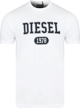 Diesel Hombre, Camisetas, Blanco, Talla: XL