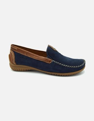 Gabor Womens CALIFORNIA 86.090 LADIES MOCCASIN - Navy - Size: 5.5/EEE