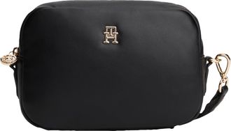 Tommy Hilfiger Womens Popette Camera Bag with Removable Crossbody Strap, Black, One Size