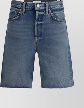 A Gold E vintage raw hem bermuda shorts