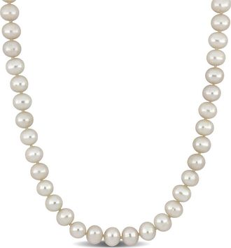 Delmar Cultured Pearl Necklace, 7-7.5mm in White at Nordstrom Rack
