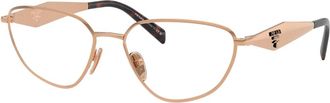 Prada D52V Optisch Montuur - unisex - Brillen - Geel - 54 MM - Accessoires