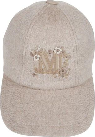 Max Mara Dames, Accessoires, Beige, Maat: 57 CM