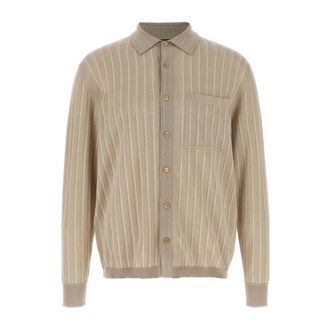 Brioni Heren, Truien, Beige, Maat: XL
