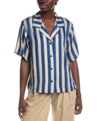 Rag & Bone Declan Silk-Blend Shirt