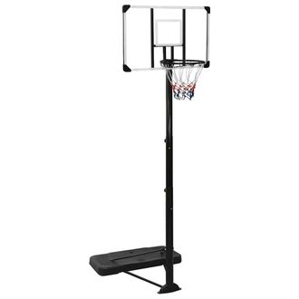 vidaXL Vidaxl - Canasta De Baloncesto Policarbonato Transparente 256-361 Cm