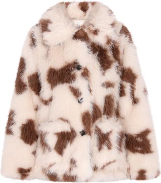 Izia Jas Dames gebroken wit bruin