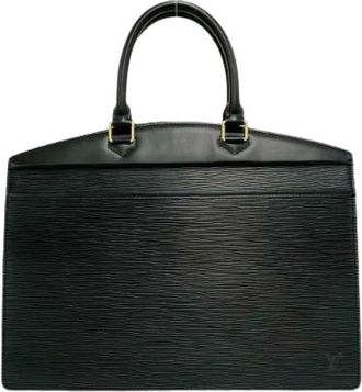 Louis Vuitton Pre-owned Handbags, female, Black, Size: ONE SIZE Pre-owned Riviera Epi Leather Handbag