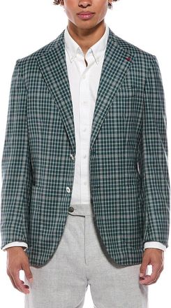 Isaia Marechiaro Wool Sport Jacket
