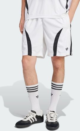 adidas Originals adicolor Teamgeist - Pantaloncini bianchi e neri-Bianco