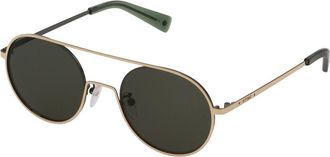 Sting SST326 0376 Mens Sunglasses Gold Size 52
