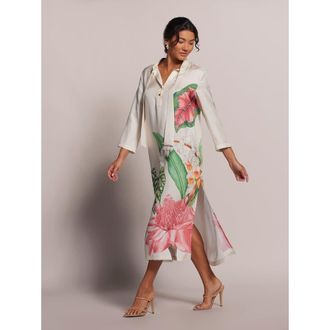 Tori Richard Toris Garden Nicolette Caft in Shell at Nordstrom, Size Xx-Small