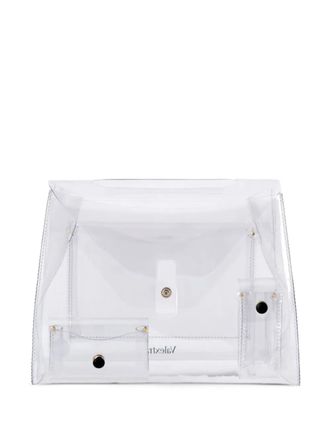 Valextra mini Iside flap raincoat - Black