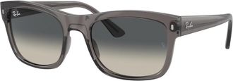 Ray-Ban Grey Gradient Square Unisex Sunglasses RB4428 667571 56