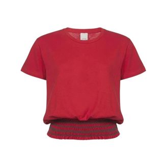 Pinko Mujer, Camisetas, Rojo, Talla: S