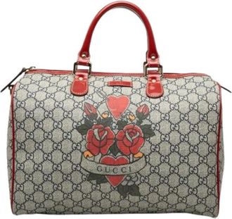 Gucci Pre-owned Boston Bag - Dames - Vintage Handtas - Veelkleurig - ONE Size - Vintage