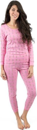 Leveret Womens Cotton Matching Family Pajamas, Dream Weaver Prints in Ballerina at Nordstrom, Size X-Large
