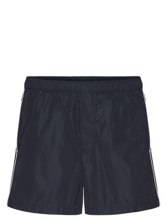 Valentino Garavani stud-detail swim shorts - men - Polyamide/Polyamide - 48 - Blue