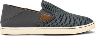 Olukai Womens Pehuea Slip-On Shoes In Pavement/pavement
