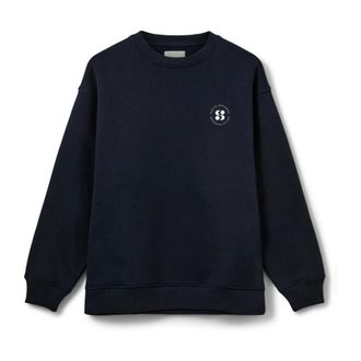Sofie Schnoor Parisw Sweatshirt - female - Sofie Schnoor - Sweatshirts - Blue - XS - Sweatshirts & Hoodies