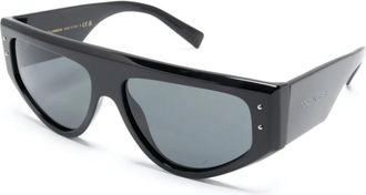 Dolce & Gabbana Dg 4461 50187 Zonnebrillen - Heren - Zonnebrillen - Zwart - 57 MM - Accessoires
