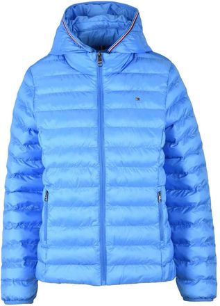 Tommy Hilfiger Light Blue Polyester Womens 100g Down Jacket