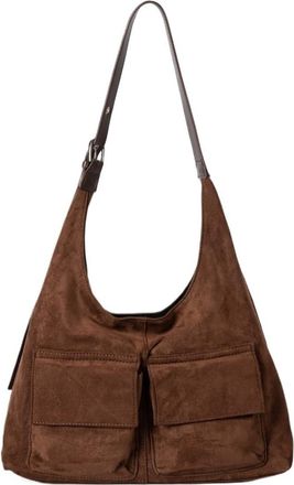 Generic Large Capacity Handbags Female Crossbody Bags Shoulder Bag Women Tote(Coffee)