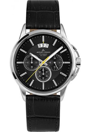 Jacques Lemans 1-1542A Mens Sydney Watch - Silver - One Size