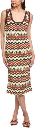 Mother The Square Neck Midi Dress