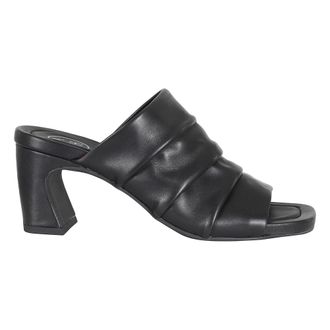 Ash Heeled Mules, female, Black, Size: 8 US Eva Mule