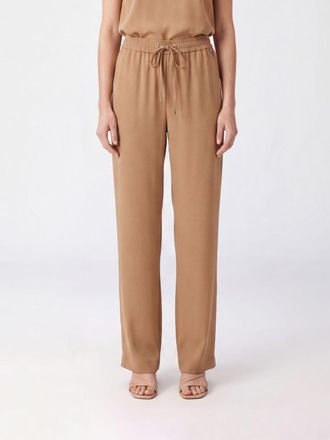 Herno Pantaloni a palazzo in jersey a vita alta con coulisse