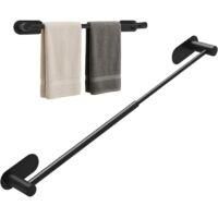 OEM Toallero Sin Taladrar, Toallero De Ba&ntilde;o De Acero Inoxidable, Extensible De 43 Cm A 65 Cm, Toallero - Crezuo