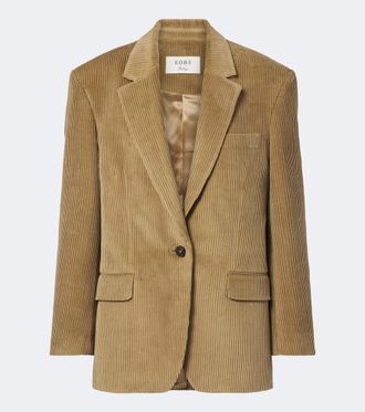R&oacute;he R&oacute;he Oversized cotton corduroy jacket