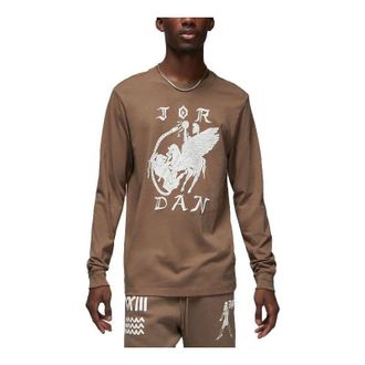 Nike Jordan Air Jordan Artist Series by Umar Rashid Long-Sleeve T-Shirt Palomino DV8424-274