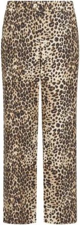 Marella Broeken > Chinos - Dames - Chinos - Veelkleurig - L - Leer - Broeken