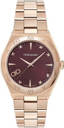Ferragamo Vega Upper East Diamond Watch