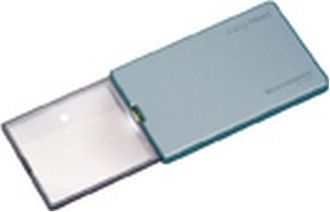Eschenbach Porzellan Group Lupa De Bolsillo Luminosa Easy Pocky, Aumento : 4 Vez, Dimensiones 86 X 54 X 6 Mm