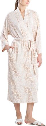 Natori Misty Leopard Cozy Knit Robe