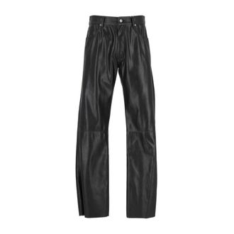 Maison Margiela Wide Trousers - male - MM6 Maison Margiela - Wide Trousers - Black - W32 - Trousers