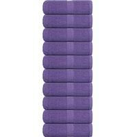 OEM Servilletas De Invitados Frogn, Juego De 10. Moradas, 30 X 50 Cm, 360 G/m&sup2;. - Crezuo
