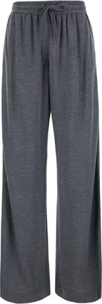 Brunello Cucinelli Grey Relaxed Drawstring Pants