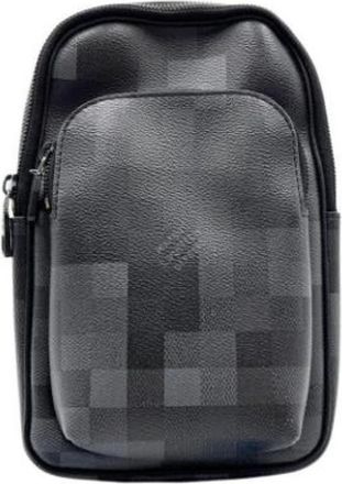 Louis Vuitton Pre-owned Vintage Sling Bag - Heren - Vintage Schoudertas - Zwart - ONE Size - Vintage